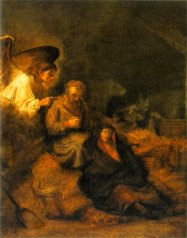 Joseph's Dream by Rembrandt