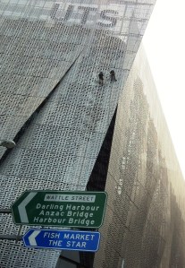 UTS, Broadway, abseiling, climbing,