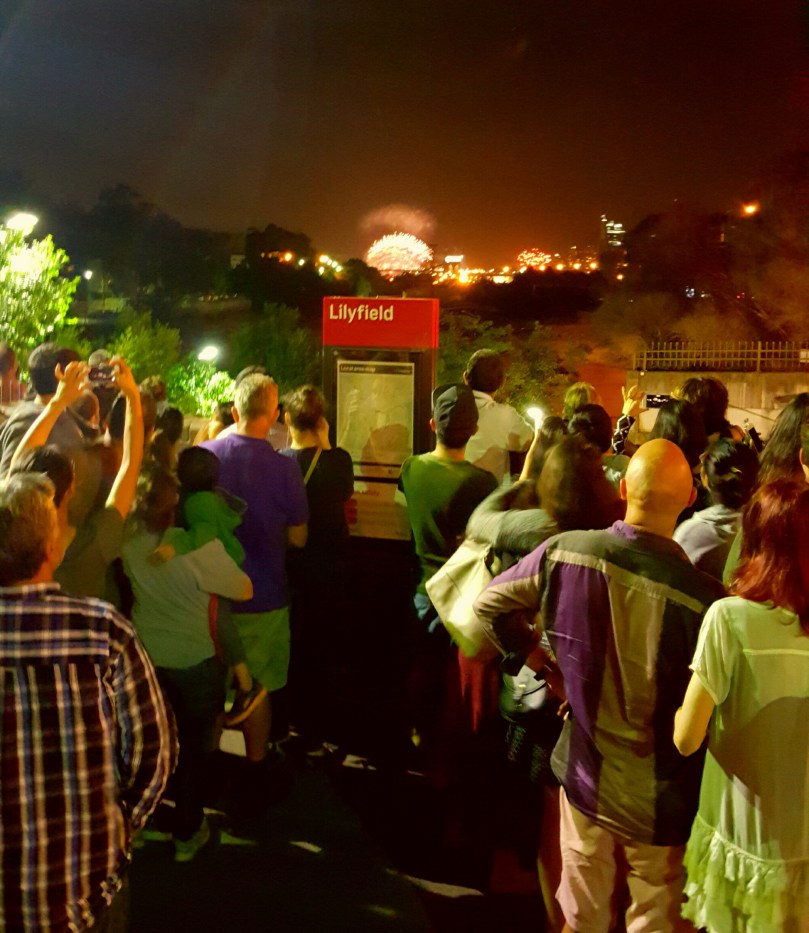 Sydney New Year's Eve fireworks 2016, Lilyfield